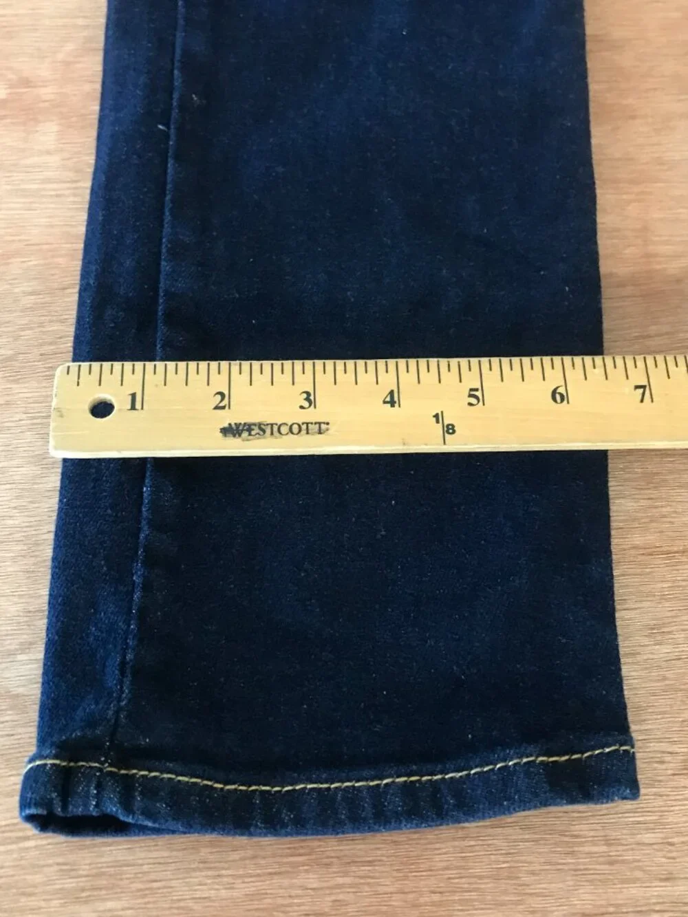 Levi's 512 Slim Fit Taper Jeans Men 36x28 Mid Rise Blue Dark Wash Stretch 19876